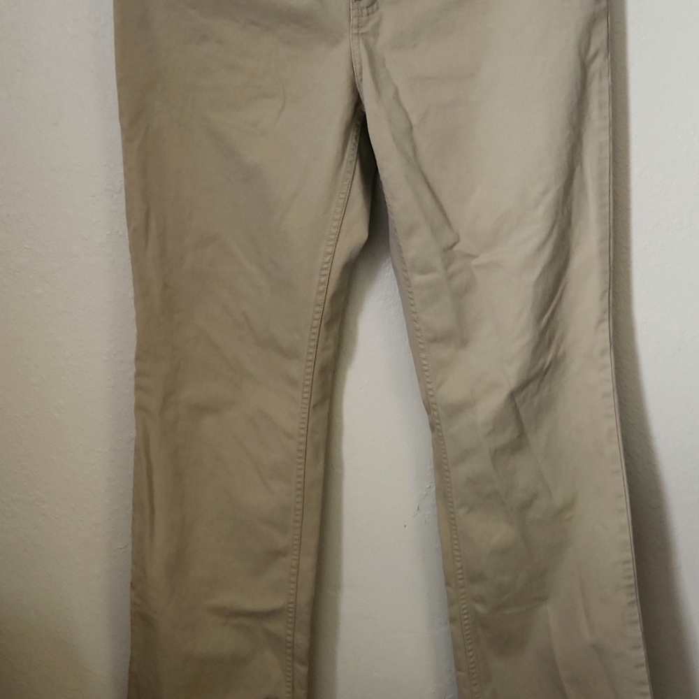 Eddie Bauer tan size 8 jeans
